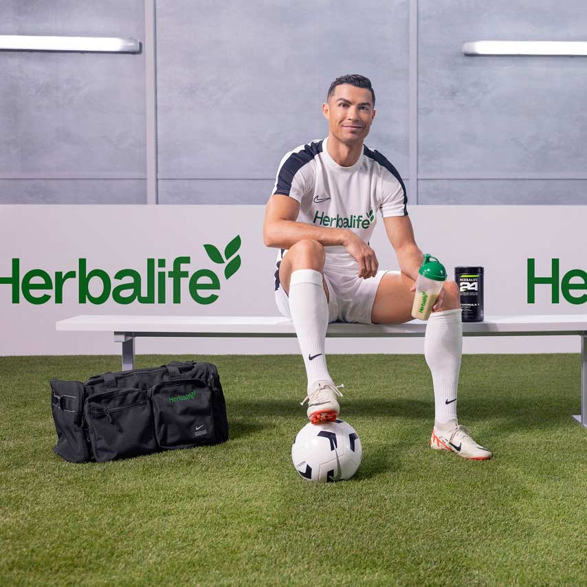 Cristiano Ronaldo et Herbalife, une égérie qui dure